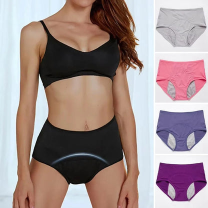 1pc Menstrual Briefs Women Leak-proof Elastic High-waist Sexy Physiological Underwear Wholesale Panties Female Lingerie Bikini