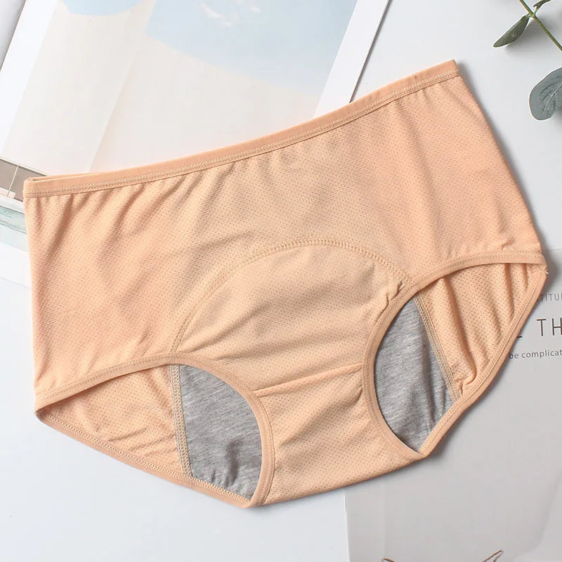 1pc Menstrual Briefs Women Leak-proof Elastic High-waist Sexy Physiological Underwear Wholesale Panties Female Lingerie Bikini