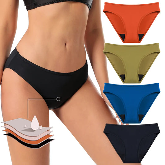 Bikini Menstrual Swimsuit Menstrual Period Panties Woman Beach Period Swimwear Plus Size Absorvent Pad Panties Swim Bottom Girl